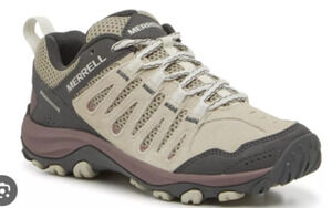 Merrell Crosslander 3 Women's Trail Shoes Gray Pink Suede Mesh Size 10